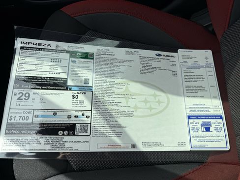 New 2026 Subaru Impreza RS image 32