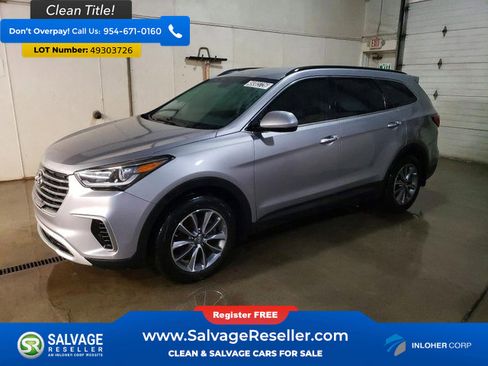 Used 2017 Hyundai Santa Fe SE w/ Cargo Package AWD/4WD image 1