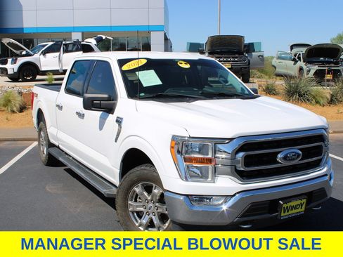 Used 2021 Ford F150 4x4 SuperCrew image 1