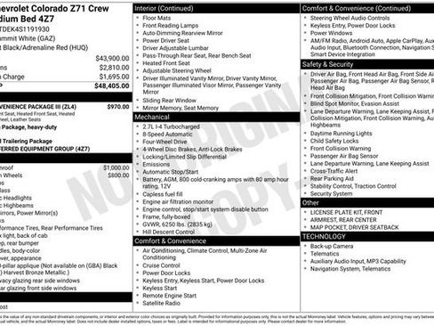 Used 2025 Chevrolet Colorado Z71 w/ Z71 Convenience Package 2 image 11