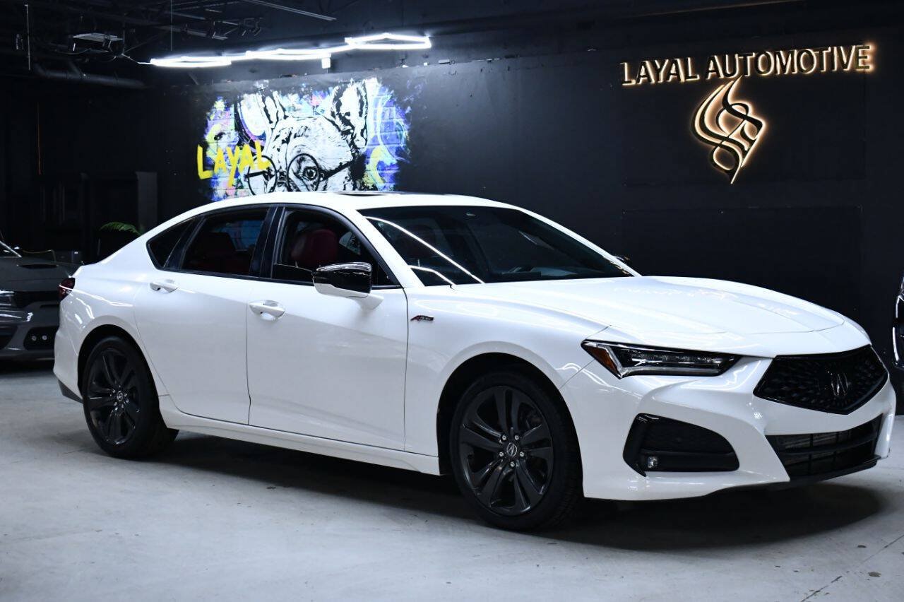 Used 2021 Acura TLX w/ A-SPEC Package FWD image 2