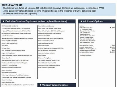 Certified 2022 Maserati Levante GT