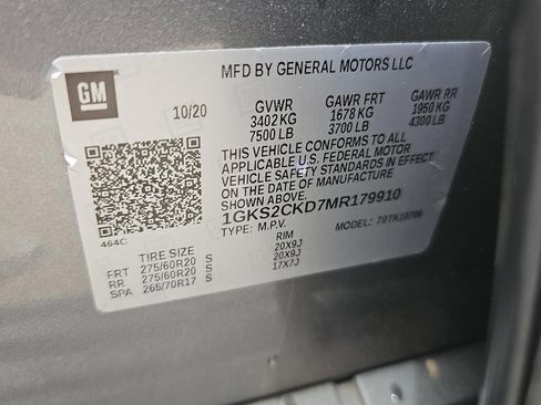 Used 2021 GMC Yukon AT4 w/ AT4 Premium Plus Package AWD/4WD image 21
