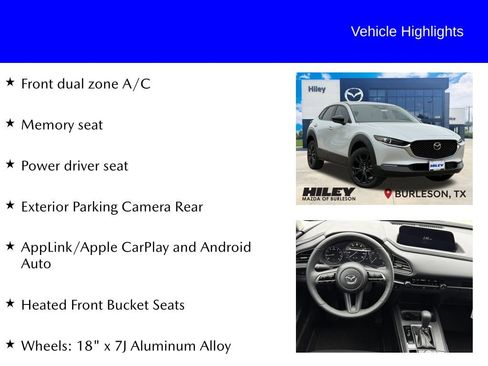 New 2026 MAZDA CX-30 AWD 2.5 S w/ Select Sport Pkg image 9