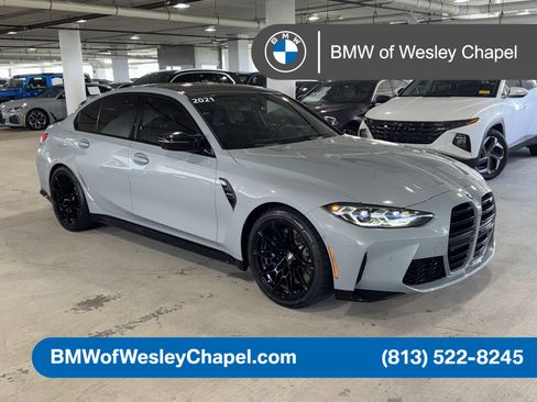 Used 2021 BMW M3 w/ Executive Package RWD image 1