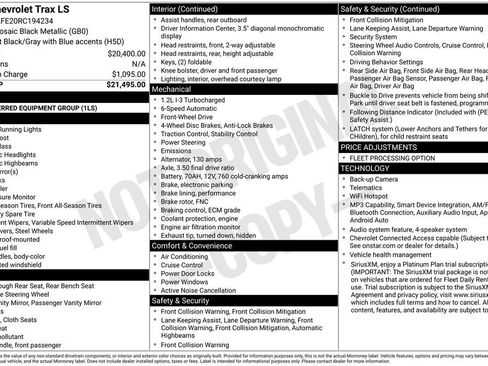 Used 2024 Chevrolet Trax LS FWD image 16