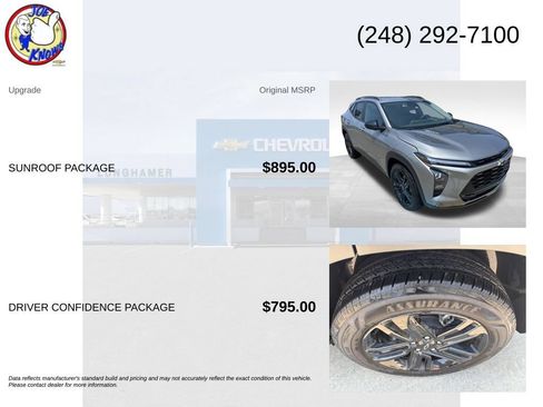 Used 2025 Chevrolet Trax ACTIV w/ Sunroof Package FWD image 5