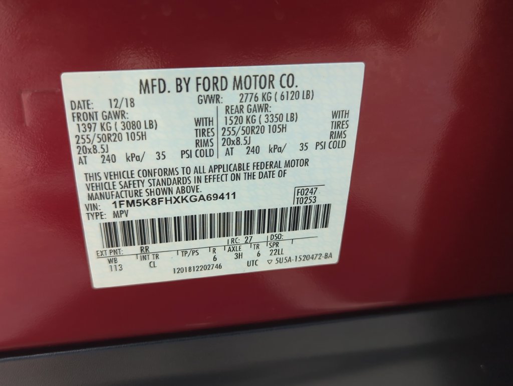 Used 2019 Ford Explorer Limited w/ Ford Safe & Smart Package AWD/4WD image 29