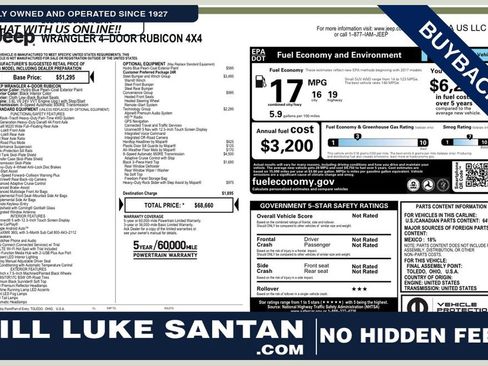 Used 2024 Jeep Wrangler Unlimited Rubicon w/ Capability Package image 1