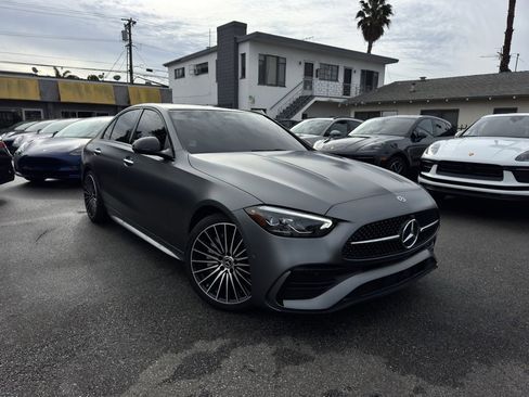 Used 2023 Mercedes-Benz C 300 Sedan w/ AMG Line w/ Night Package image 3