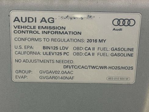Used 2016 Audi A6 2.0T Premium Plus w/ Premium Plus Package image 35