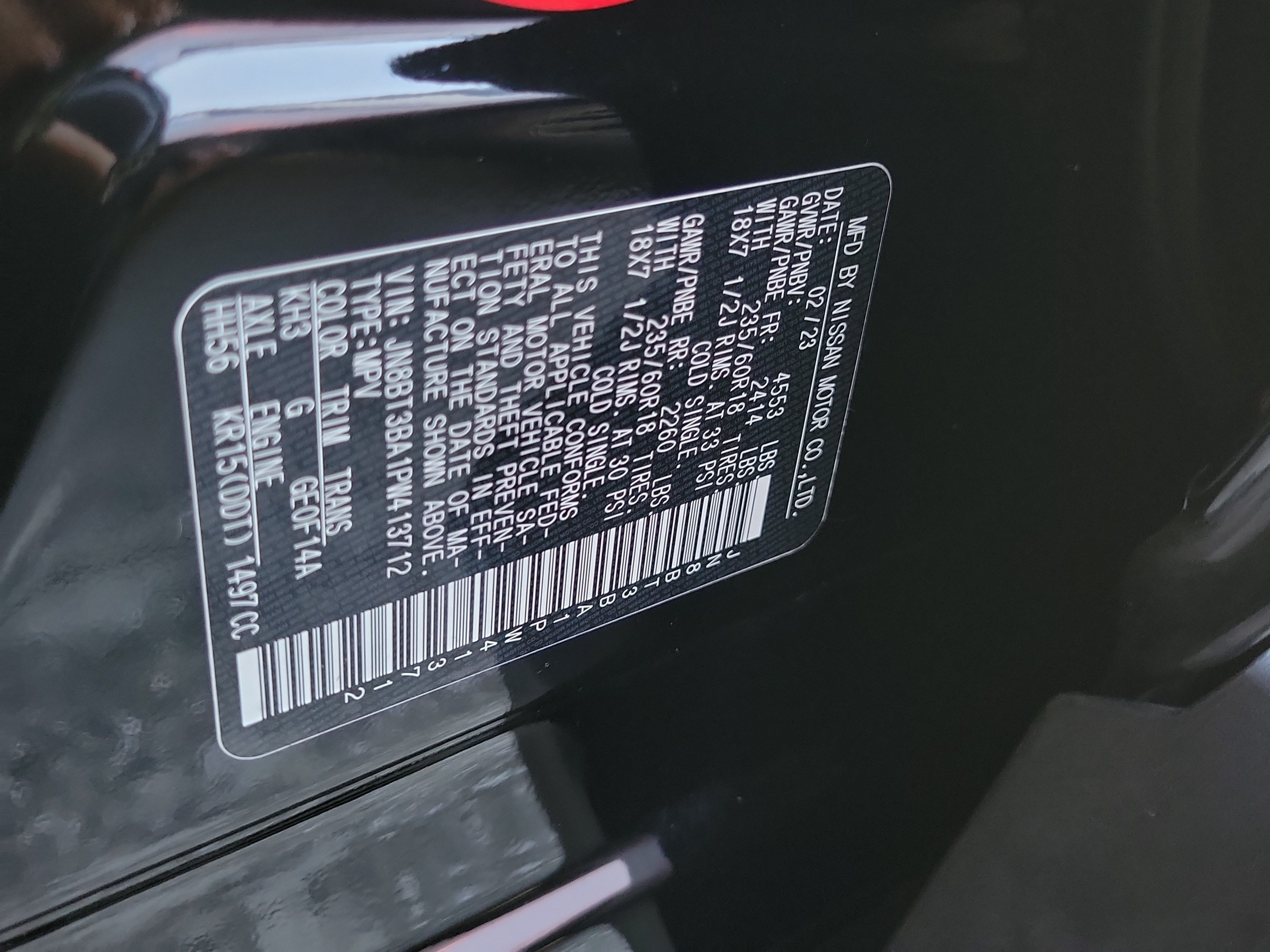 Certified 2023 Nissan Rogue SV FWD image 30