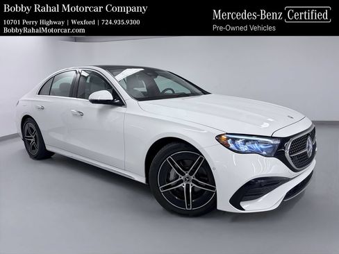 Used 2025 Mercedes-Benz E 350 4MATIC Sedan w/ Winter Package image 1