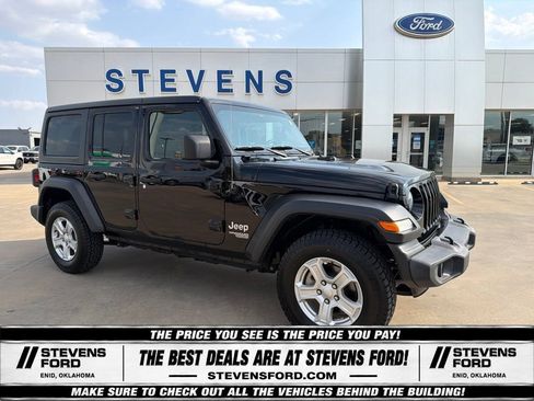 Used 2021 Jeep Wrangler Unlimited Sport AWD/4WD image 1