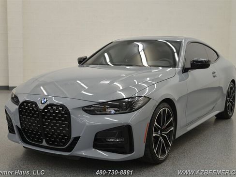 Used 2022 BMW 430i Coupe w/ M Sport Package RWD image 2