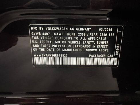 Used 2016 Volkswagen CC Sport FWD image 51