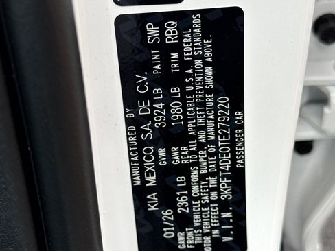 New 2026 Kia K4 LXS image 26