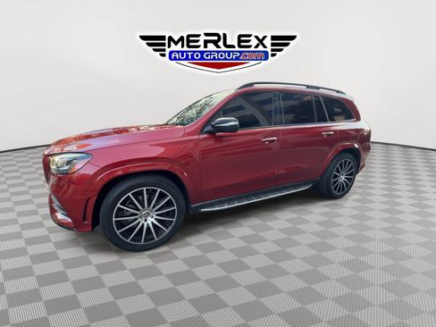 Used 2022 Mercedes-Benz GLS 450 4MATIC w/ AMG Line Exterior image 4
