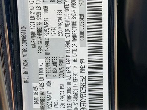 Used 2025 MAZDA CX-5 AWD 2.5 S w/ Preferred Package image 31