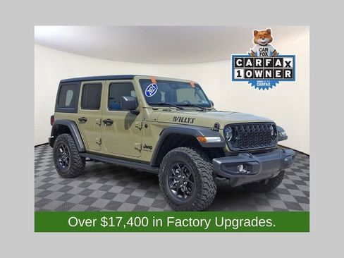 Used 2025 Jeep Wrangler Unlimited Sport AWD/4WD image 1