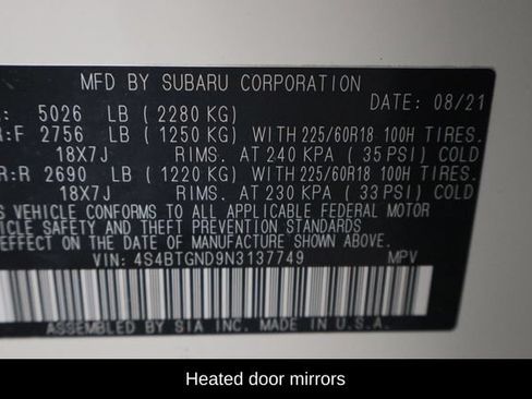 Used 2022 Subaru Outback Limited XT AWD/4WD image 25
