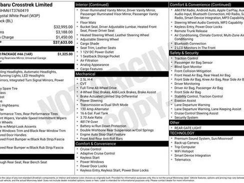 New 2026 Subaru Crosstrek 2.5i Limited w/ Popular Package #4A AWD/4WD image 5