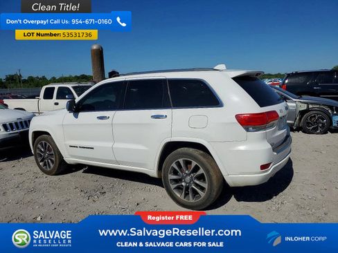 Used 2017 Jeep Grand Cherokee Overland RWD image 3