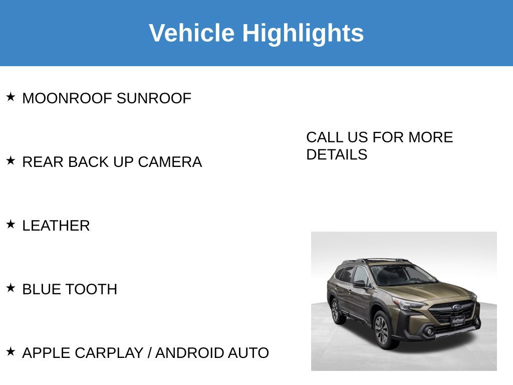 Used 2025 Subaru Outback Limited AWD/4WD image 7