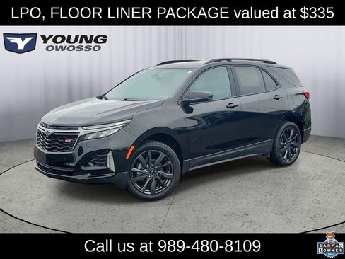 Certified 2023 Chevrolet Equinox RS w/ LPO, Floor Liner Package image 1