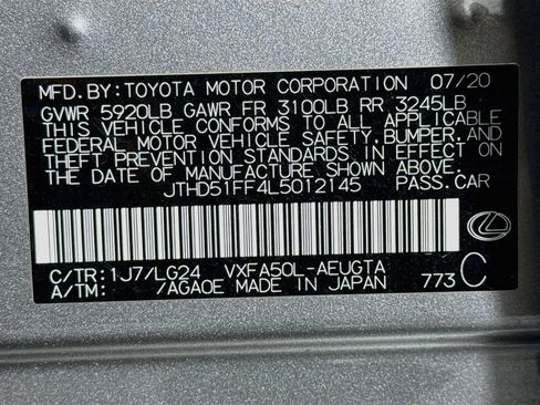 Used 2020 Lexus LS 500 w/ Interior Upgrade Package RWD image 43