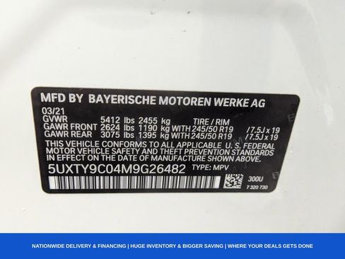 Used 2021 BMW X3 M40i w/ Premium Package image 22