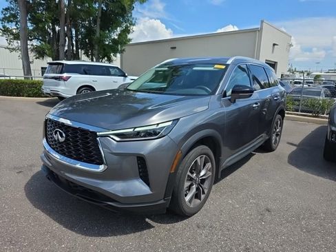 Used 2023 INFINITI QX60 Luxe w/ Cargo Package FWD image 1