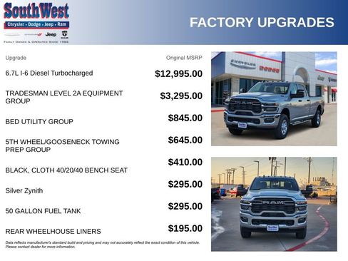 New 2026 RAM 3500 Tradesman image 11