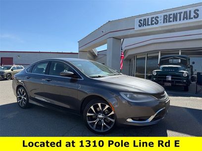 Used 2016 Chrysler 200 C w/ Navigation & Sound Group I