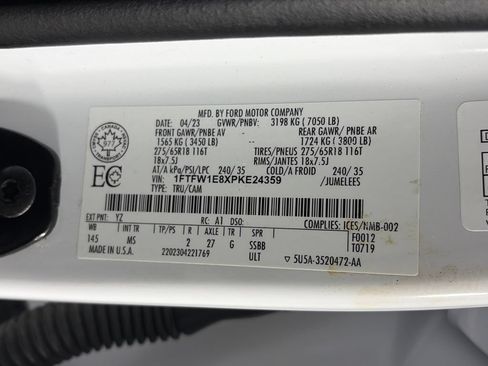 Used 2023 Ford F150 XLT w/ Equipment Group 301A Mid AWD/4WD image 9