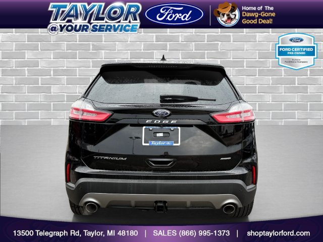 Certified 2023 Ford Edge Titanium w/ Class II Trailer Tow Package AWD/4WD image 4