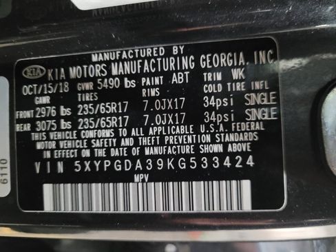 Used 2019 Kia Sorento AWD image 33