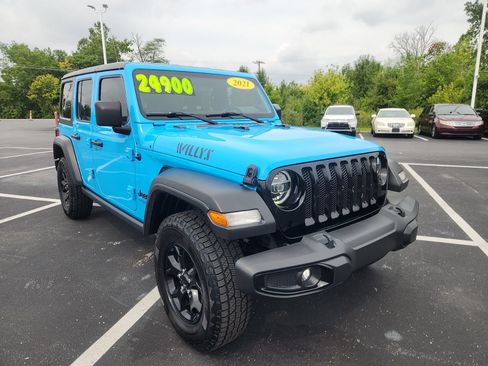 Used 2021 Jeep Wrangler Unlimited Sport AWD/4WD image 9