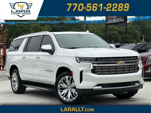 Used 2021 Chevrolet Suburban Premier w/ Premium Package AWD/4WD image 1