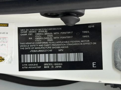 Used 2016 Toyota 4Runner SR5 Premium AWD/4WD image 45