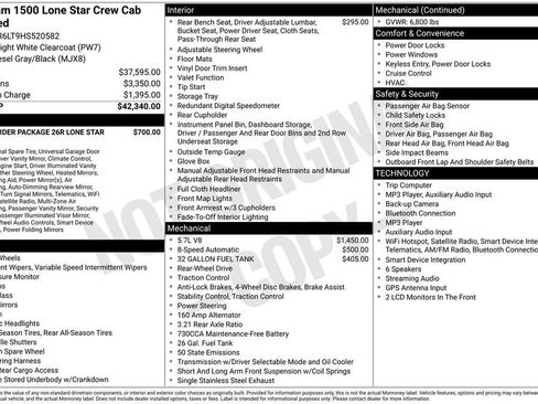 Used 2017 RAM 1500 Lone Star RWD image 2