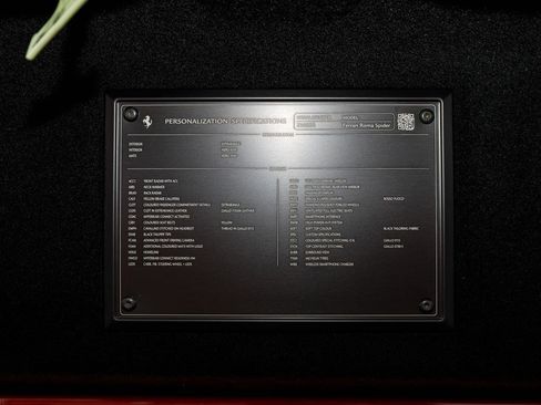 Used 2025 Ferrari Roma Spider RWD image 18