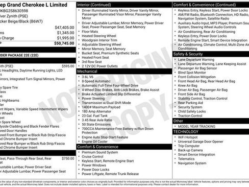 Used 2025 Jeep Grand Cherokee L Limited image 26