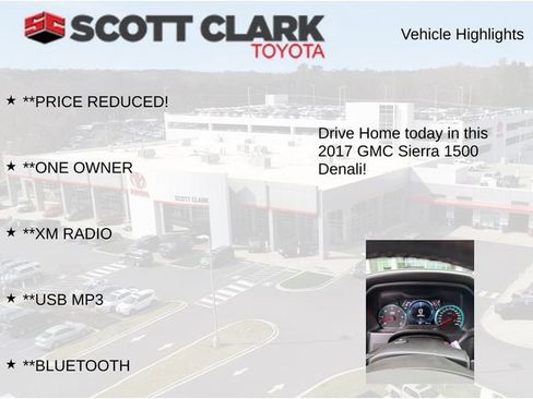 Used 2017 GMC Sierra 1500 Denali w/ Denali Ultimate Package AWD/4WD image 8