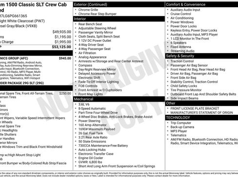Used 2023 RAM 1500 Classic SLT w/ Electronics Group image 25