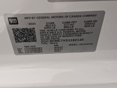 Certified 2025 Chevrolet Silverado 2500 Custom w/ Custom Value Package image 35