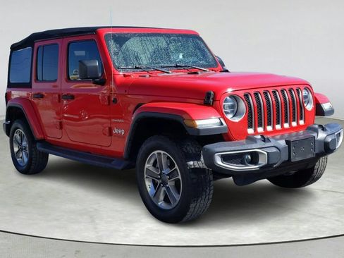 Used 2020 Jeep Wrangler Unlimited Sahara AWD/4WD image 1