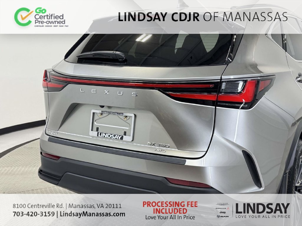 Used 2024 Lexus NX 350 AWD w/ Cold Area Package image 9