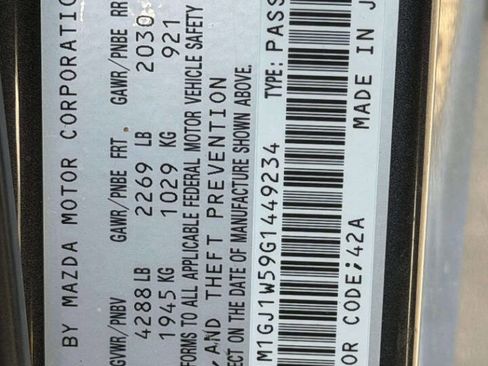 Used 2016 MAZDA MAZDA6 Grand Touring image 17