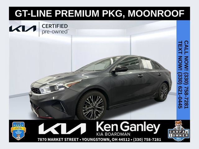 Certified 2023 Kia Forte GT-Line w/ GT-Line Premium Package FWD 360° Tour